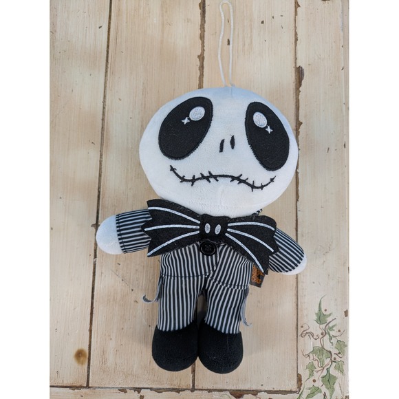 Disney Other - Disney Nightmare before Christmas Jack Skellington 10" Plush Doll‎ Pumpkin King